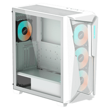 Cargar imagen en el visor de la galería, Gabinete Gigabyte C301 Glass - 4 Ventiladores - Color Blanco