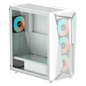 Gabinete Gigabyte C301 Glass - 4 Ventiladores - Color Blanco