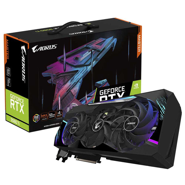 Gigabyte Tarjeta Gráfica AORUS GeForce RTX 3080 Ti Master 12GB GDDR6