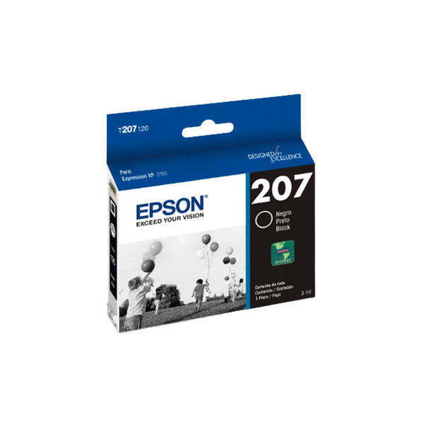 Cartucho de Tinta Negra de Alta Capacidad Epson T207