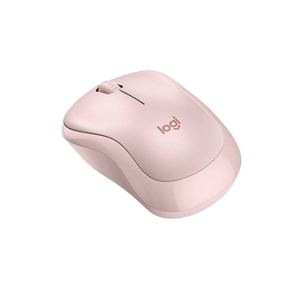 Mouse Inalámbrico Logitech M240 Silent, Bluetooth, Rosa