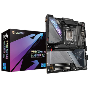 Placa Madre Gigabyte Z790 AORUS MASTER X (LGA1700, DDR5 4000/8266MHz, M.2 x5, E-ATX)