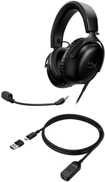 Audifonos Gamer HyperX Cloud III Black PC, PS5, PS4, Xbox Series X|S, Xbox One, Nintendo Switch