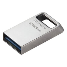 Cargar imagen en el visor de la galería, Pendrive Kingston DataTraveler Micro, 256GB, USB 3.2 Gen 1, Metal