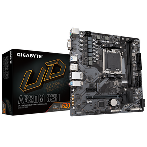 Placa Madre Gigabyte A620M S2H, m-ATX, Socket AM5, DDR5, M.2, PCI-e 4.0