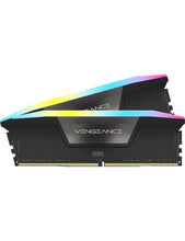 Cargar imagen en el visor de la galería, Kit Memoria RAM Corsair Vengeance RGB de 32GB (2x 16GB, DDR5, 5600MHz, CL40, DIMM)