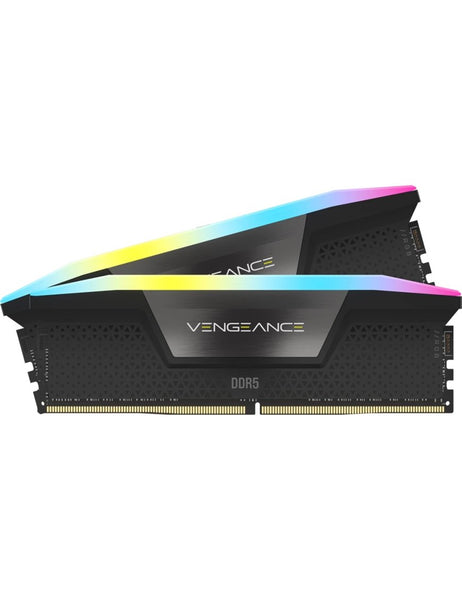 Kit Memoria RAM Corsair Vengeance RGB de 32GB (2x 16GB, DDR5, 5600MHz, CL40, DIMM)