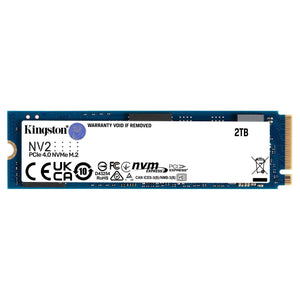 Kingston NV1 2TB M.2 2280 NVMe PCIe SSD Up to 2100 MB/s SNVS/2000G