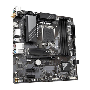 Placa Madre GIGABYTE B760M DS3H AX, LGA 1700, DDR5, M.2 x2, Wi-Fi, Bluetooth, m-ATX