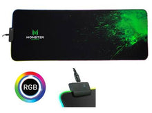 Cargar imagen en el visor de la galería, Mousepad monster games pa353 xtreme 80x30cm rgb 29MTGPA353