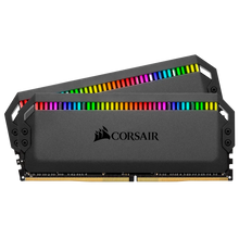 Cargar imagen en el visor de la galería, Kit Memoria RAM Corsair Dominator Platinum RGB de 16GB (2 x 8GB, DDR4, 3200MHz, CL16, DIMM)