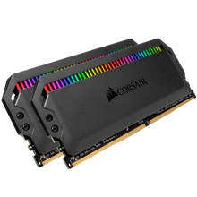 Cargar imagen en el visor de la galería, Kit Memoria RAM Corsair Dominator Platinum RGB de 16GB (2 x 8GB, DDR4, 3200MHz, CL16, DIMM)