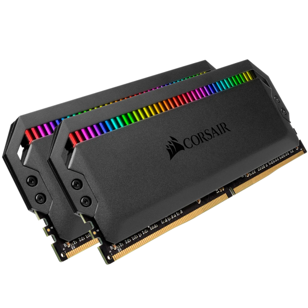 Kit Memoria RAM Corsair Dominator Platinum RGB de 16GB (2 x 8GB, DDR4, 3200MHz, CL16, DIMM)