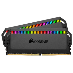 Kit Memoria RAM Corsair Dominator Platinum RGB de 16GB (2 x 8GB, DDR4, 3200MHz, CL16, DIMM)