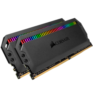 Kit Memoria RAM Corsair Dominator Platinum RGB de 16GB (2 x 8GB, DDR4, 4000MHz, CL19, DIMM)