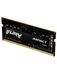 Memoria Ram DDR4 16GB 3200MHz Kingston Fury Impact, SO-DIMM, CL20, 1.2V