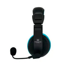 Cargar imagen en el visor de la galería, Audífonos Gamer Monster Loud, Over-Ear, Compatible con PC/PS/XBOX, Azul  29MTG550BL