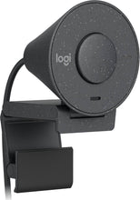 Cargar imagen en el visor de la galería, Webcam Logitech Brio 300, Full HD 1080p/30FPS, Micrófono Integrado, USB-C, Grafito