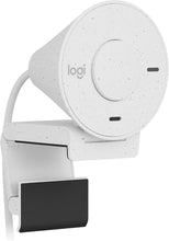 Cargar imagen en el visor de la galería, Webcam Logitech Brio 300, Full HD 1080p/30FPS, Micrófono Integrado, USB-C, Blanco