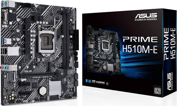 Placa Madre ASUS Prime H510M-E, Socket LGA1200, DDR4 2133/3200MHz, M.2, MicroATX