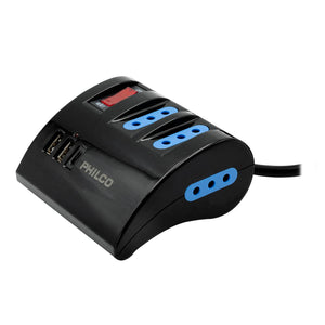 EXTENSION USB TIPO C 3 POS 2044N PHILCO