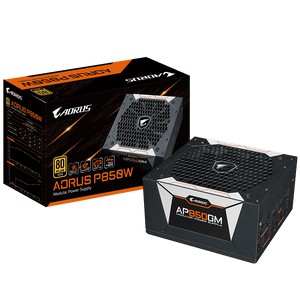 Fuente de Poder 850W Gigabyte AORUS P850W Full Modular 80 Plus Gold