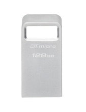 Cargar imagen en el visor de la galería, Pendrive Kingston DataTraveler Micro, 128GB, USB 3.2 Gen 1, Metal