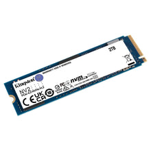 Cargar imagen en el visor de la galería, Kingston NV1 2TB M.2 2280 NVMe PCIe SSD Up to 2100 MB/s SNVS/2000G