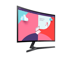 Monitor Curvo Samsung de 27”, FullHD, 75HZ, Panel VA, VGA, HDMI, FreeSync, Certificado TUV