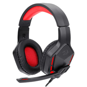 Audífonos Gamer Redragon Themis H220 (Jack 3.5mm, Retroiluminado, Negro)