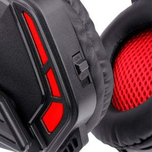 Audífonos Gamer Redragon Themis H220 (Jack 3.5mm, Retroiluminado, Negro)