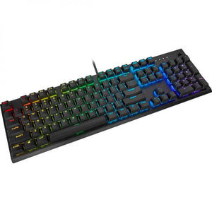 Teclado Gamer Corsair K60 RGB PRO Low Profile Mechanical, Backlit RGB LED, CHERRY MX Low Profile SPEED, Black