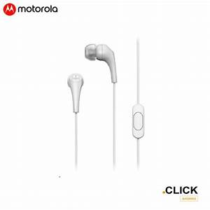 Motorola Earbuds 2-S Audífonos Para Cellular Phone Wired Blanco 79MOTE2WHI