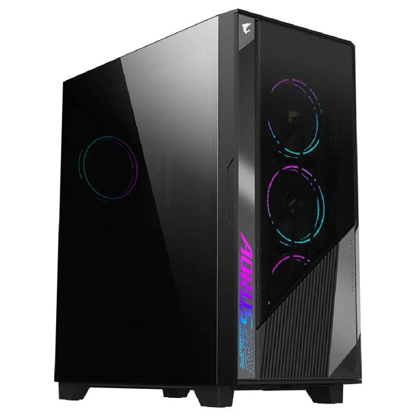 Gabinete Gamer Gigabyte Aorus C500 Glass ST (E-ATX, Vidrio Templado, 4 Ventiladores ARGB)