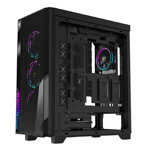 Gabinete Gamer Gigabyte Aorus C500 Glass ST (E-ATX, Vidrio Templado, 4 Ventiladores ARGB)