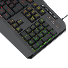 Cargar imagen en el visor de la galería, Teclado Gamer ReDragon Membrana HARPE RGB K503A-RGB-SP