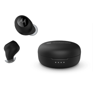 Audífonos Inalámbricos Motorola Moto Buds 150 TWS, IPX5, Batería 18 Horas, Black