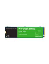 Cargar imagen en el visor de la galería, Unidad de Estado Sólido Western Digital Green SN350 de 2TB (NVMe, M.2 2280, PCIE Gen3)