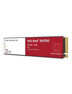 Unidad de Estado Sólido WD RED SN700 NVME de 2TB (M.2 2280 S3-M, PCIe Gen3)