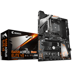 Placa Madre Gigabyte Aorus B450 Elite V2, ATX, Socket AM4, DDR4, PCI-e 4.0, M.2, HDMI, USB 3.1