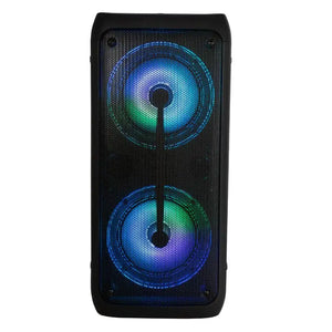 PARLANTE KARAOKE DOBLE 6 MONSTER MX849BK