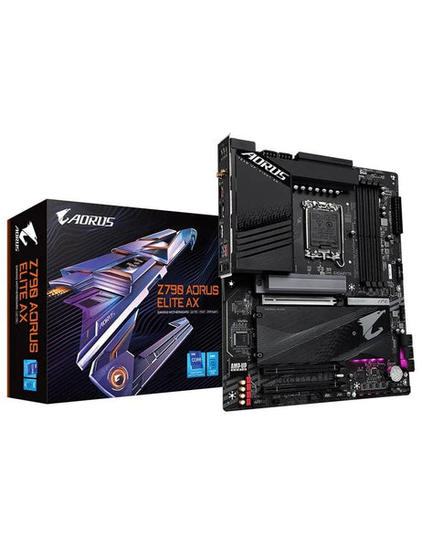 Placa Madre Gigabyte Z790 AORUS ELITE AX (LGA1700, DDR5 4000/7600MHz, M.2 x2, ATX)