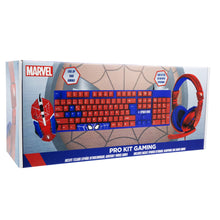 Cargar imagen en el visor de la galería, Kit Gamer Disney Spider-Man, Teclado, Mouse, Audífonos