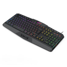 Cargar imagen en el visor de la galería, Teclado Gamer ReDragon Membrana HARPE RGB K503A-RGB-SP