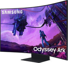 Cargar imagen en el visor de la galería, Monitor Gamer Samsung Odyssey Ark de 55&quot;, 4K UHD, 165Hz, Panel VA, 1ms, FreeSync Premium Pro