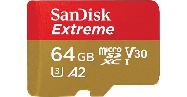 MEMORIA SANDISK MICRO SD 64GB EXTREME 4K MICROSDXC