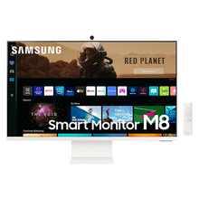 Cargar imagen en el visor de la galería, Samsung Smart Monitor M8 32″ 4K Streaming Tv Y Cámara Slimfit LS32BM801ULXZS