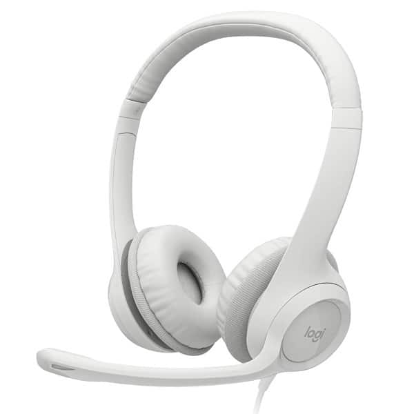 Audífono Logitech H390 Corporativo USB Blancos