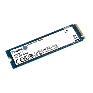 Unidad de Estado Sólido Kingston NV2, 1TB NVMe, PCIe 4.0, Lectura 3500 MB/s Escritura 2100 MB/s