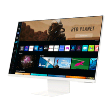 Cargar imagen en el visor de la galería, Samsung Smart Monitor M8 32″ 4K Streaming Tv Y Cámara Slimfit LS32BM801ULXZS